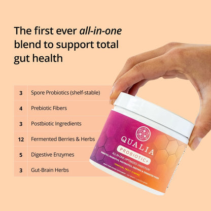 Qualia Probiotic+ (former Synbiotic) 5.6oz - Tropical fruit flavor