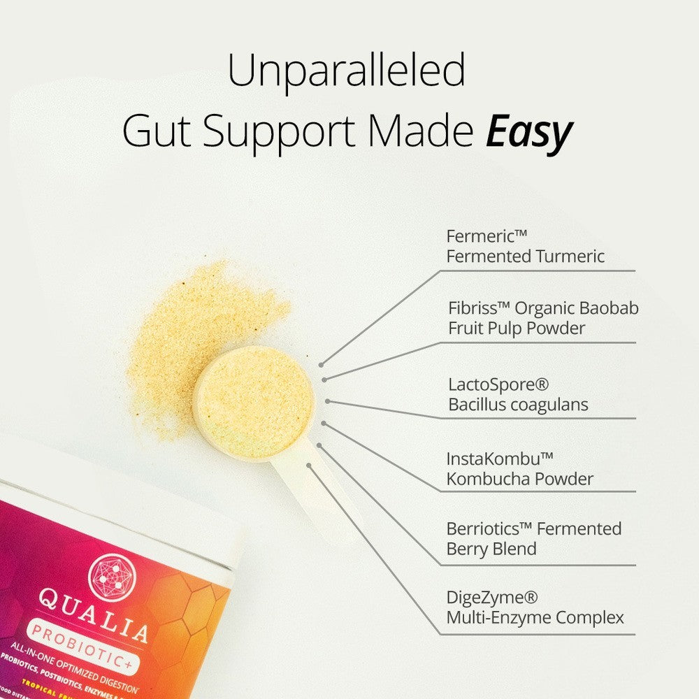 Qualia Probiotic+ (former Synbiotic) 5.6oz - Tropical fruit flavor