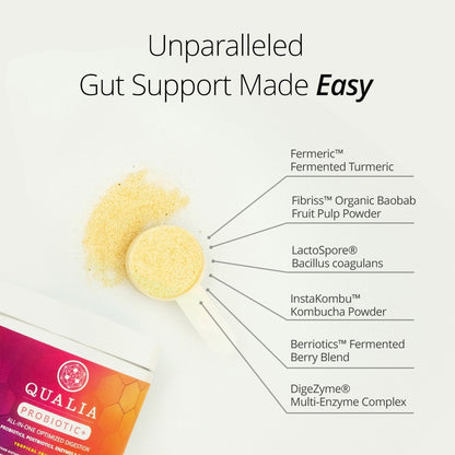 Qualia Probiotic+ (former Synbiotic) 5.6oz - Tropical fruit flavor