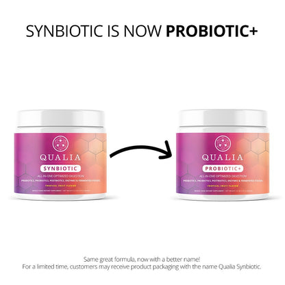 Qualia Probiotic+ (former Synbiotic) 5.6oz - Tropical fruit flavor