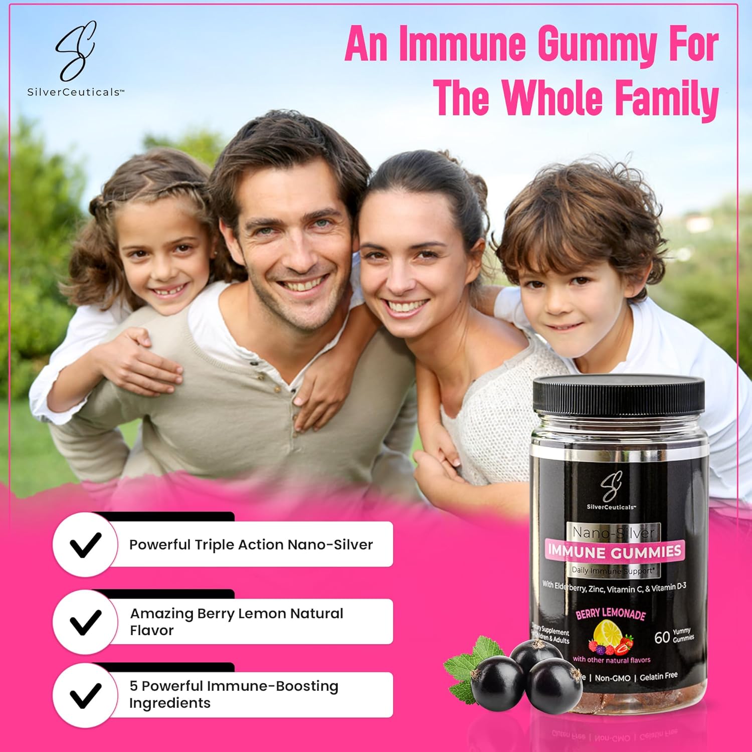 Nano-Silver Immune Gummies
