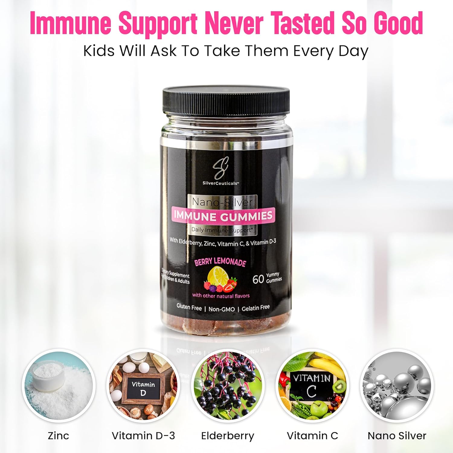 Nano-Silver Immune Gummies