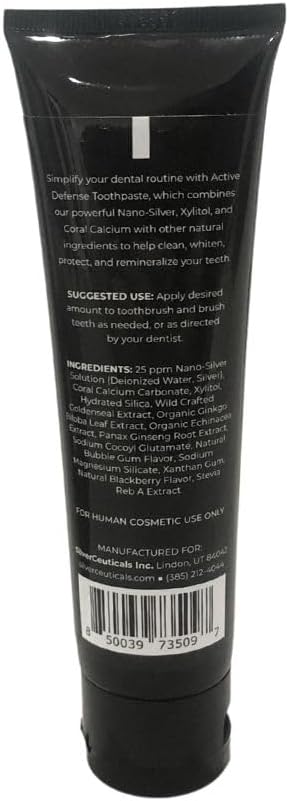 Active Defense Toothpaste - Bubble Berry