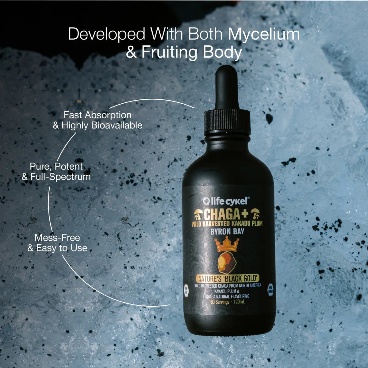 Chaga Double Extract 2oz