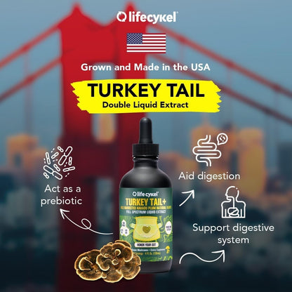 Turkey Tail Double Extract 2oz