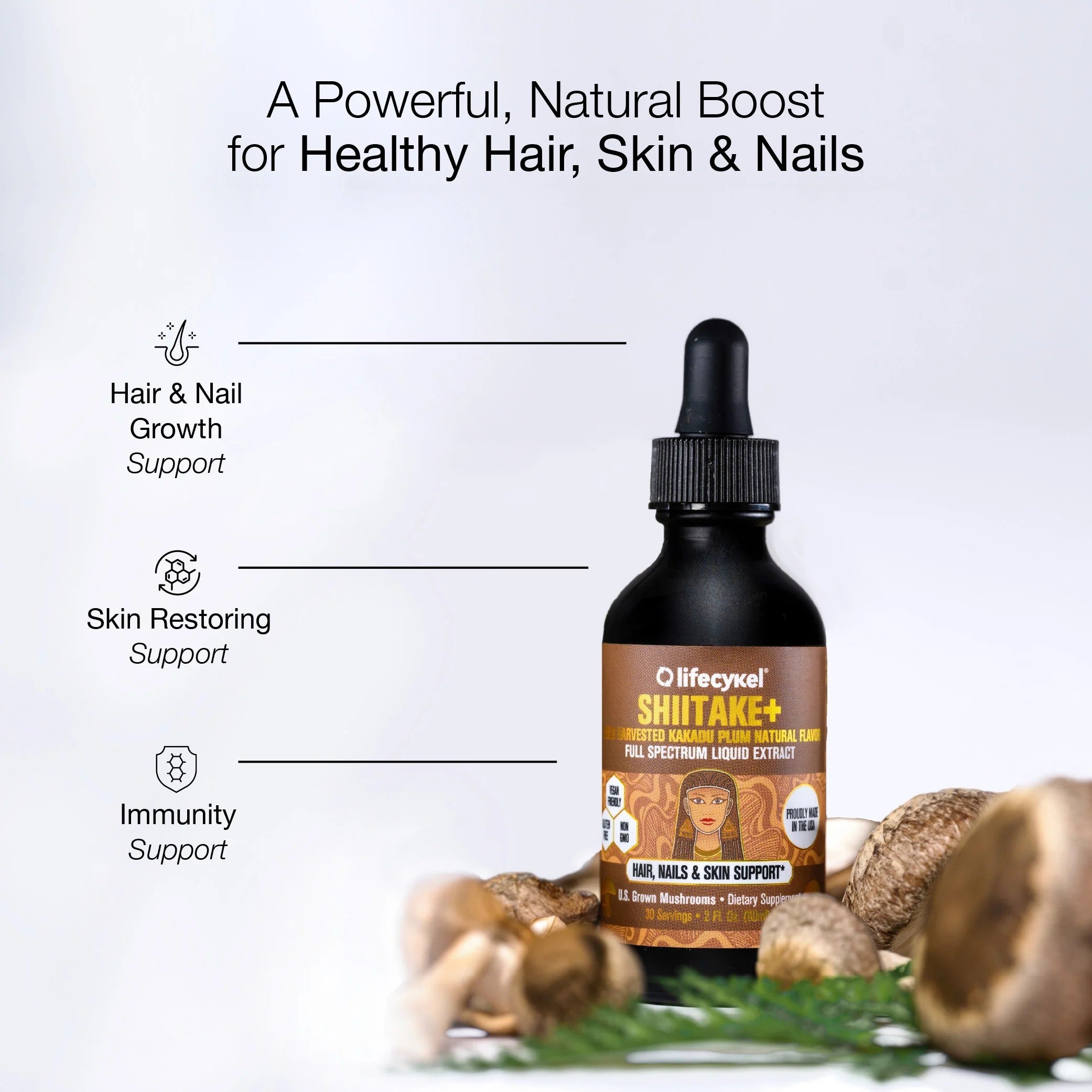 Shiitake Double Extract 2oz