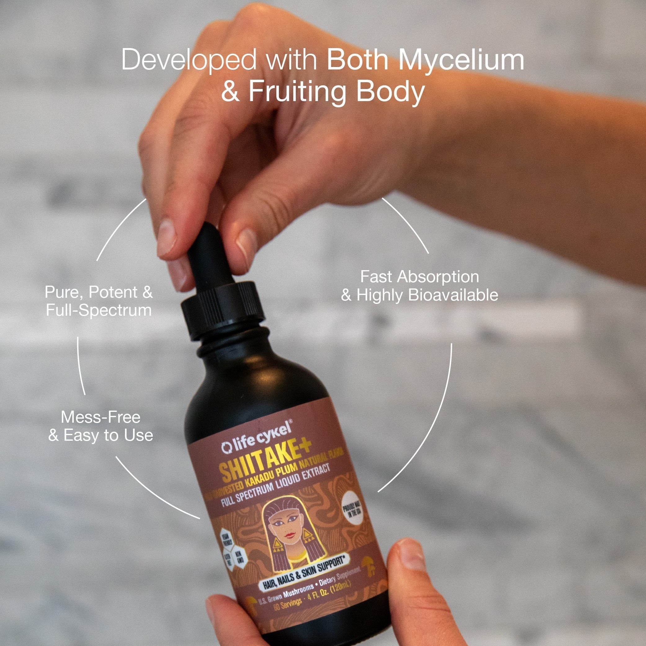 Shiitake Double Extract 2oz