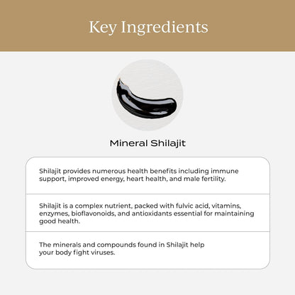 Mineral Shilajit