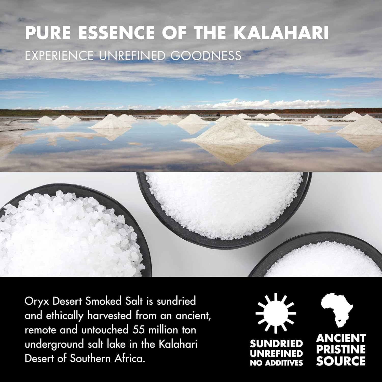 Oryx Smoked Desert Salt Grinder