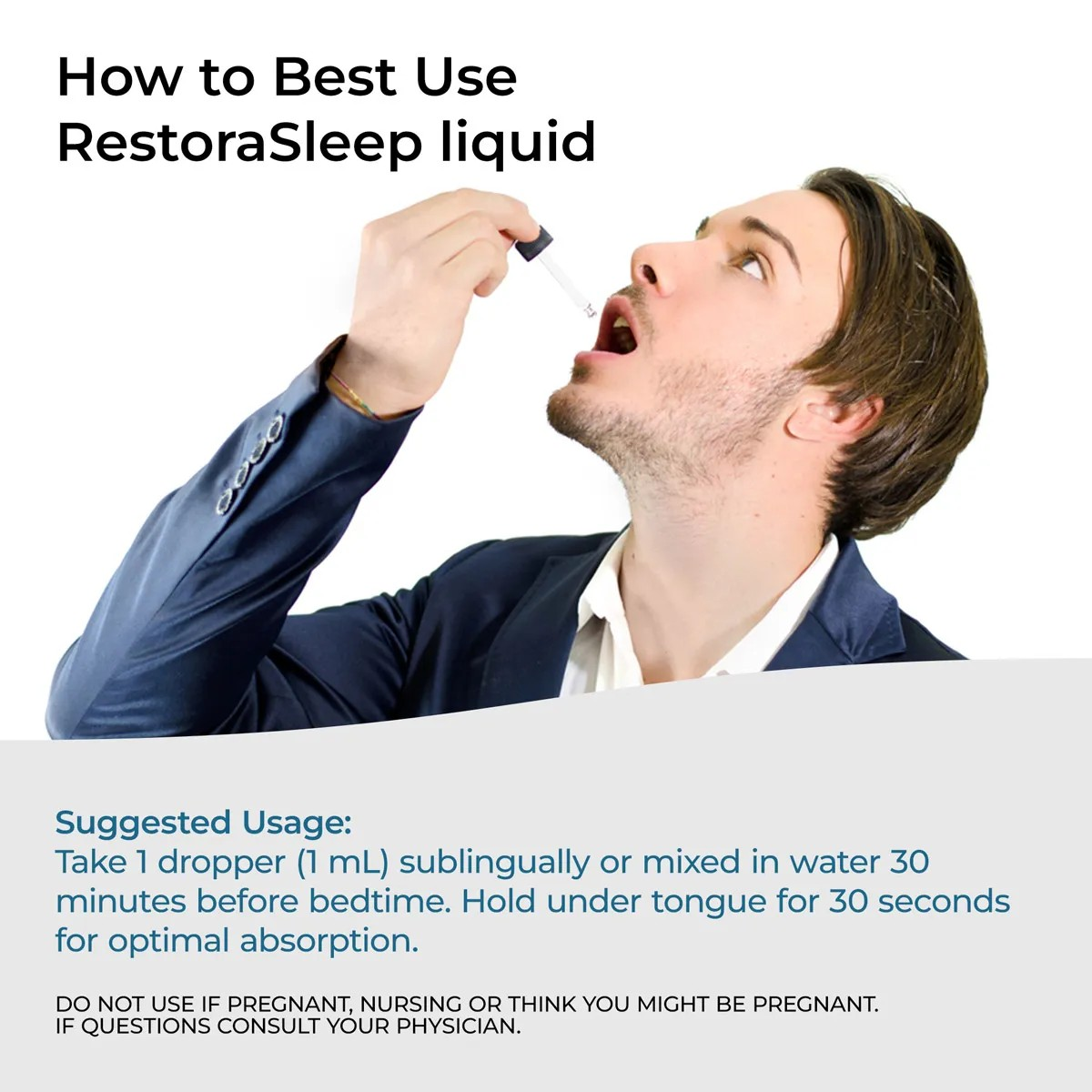 RestoraSleep - 30 ml - Strawberry flavor