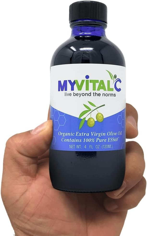 ESS60 in Olive Oil Extra Virgin Organic, 120 ml bottle