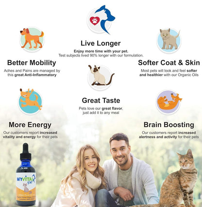 ESS60 in Organic Extra Virgin Olive Oil with Salmon Flavor for cats