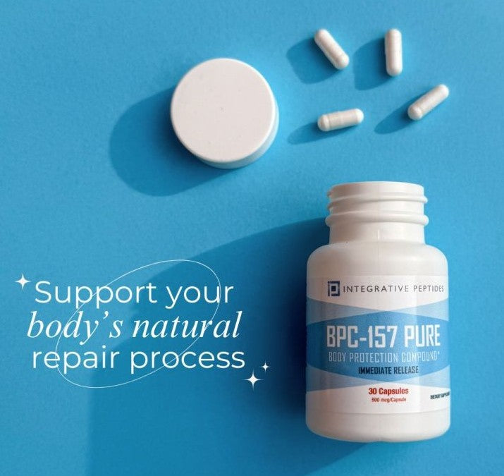 BPC-157 PURE Immediate Release - 60 caps