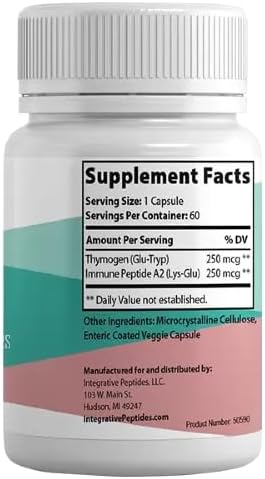 Thymogen Alpha-1 - 60 caps