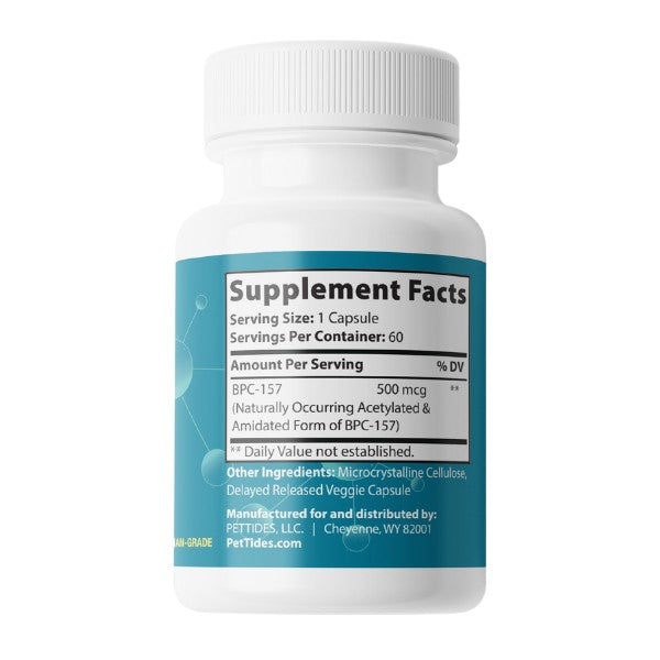 Head to Tail BPC-157 for Pets - 60 caps