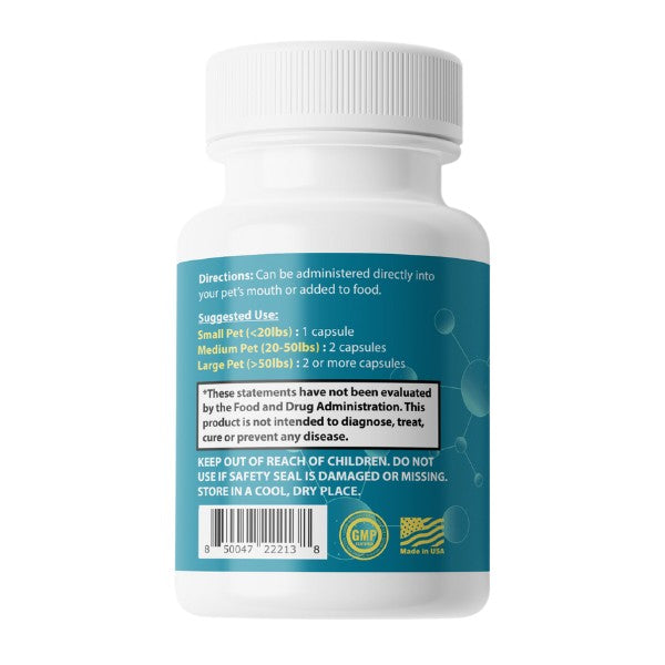 Head to Tail BPC-157 for Pets - 60 caps