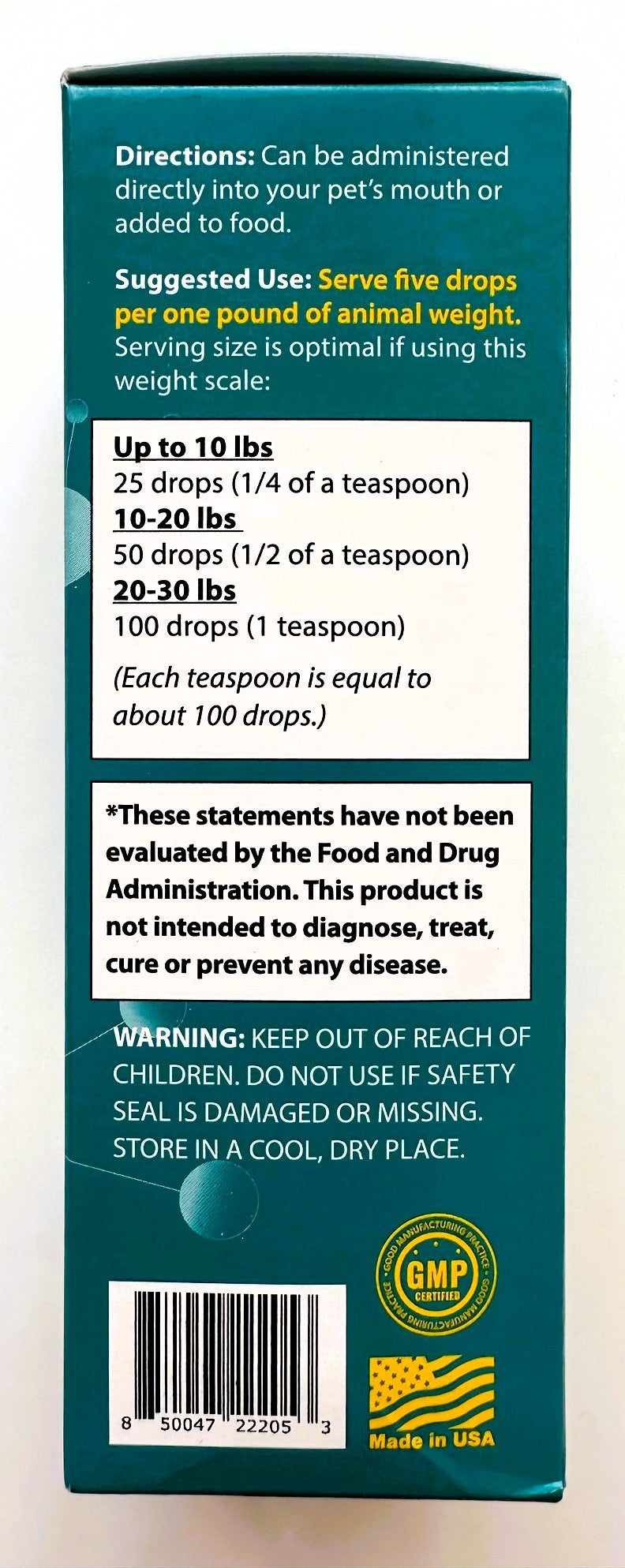 PetTides - Full Body Support - Small Pets