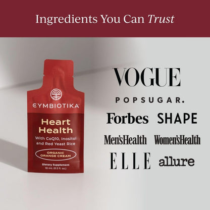 Heart Health - 30 pouches (30ml) - Organic orange flavor