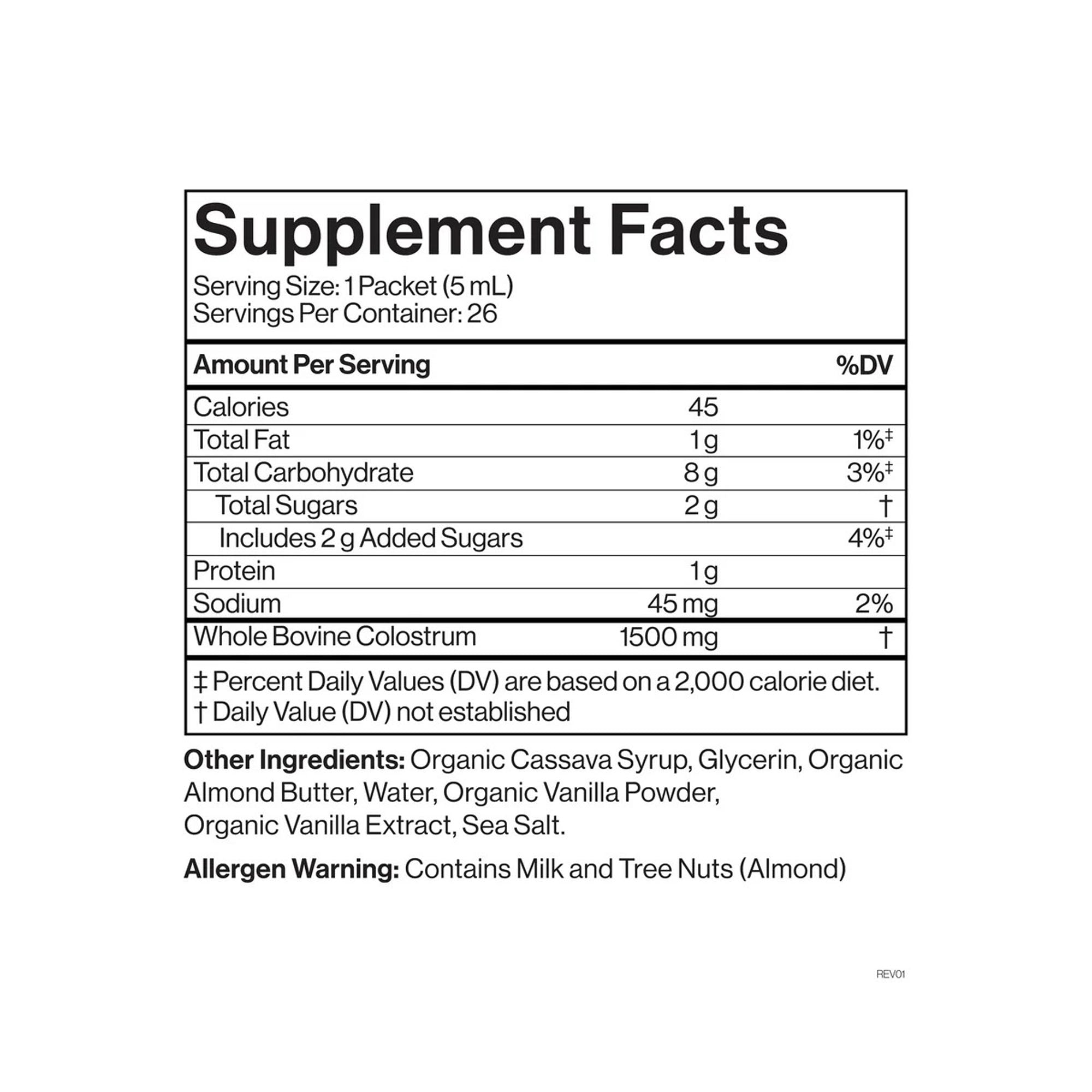Liquid Colostrum