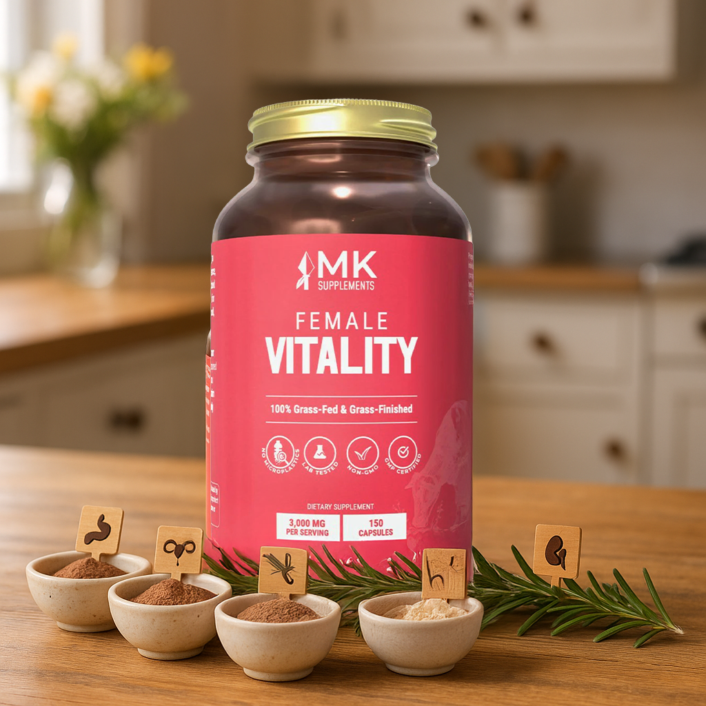 MK Supplements Female Vitality: Boost Hormones & Reproductive Health ...