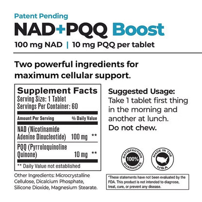 NAD+ PQQ Boost