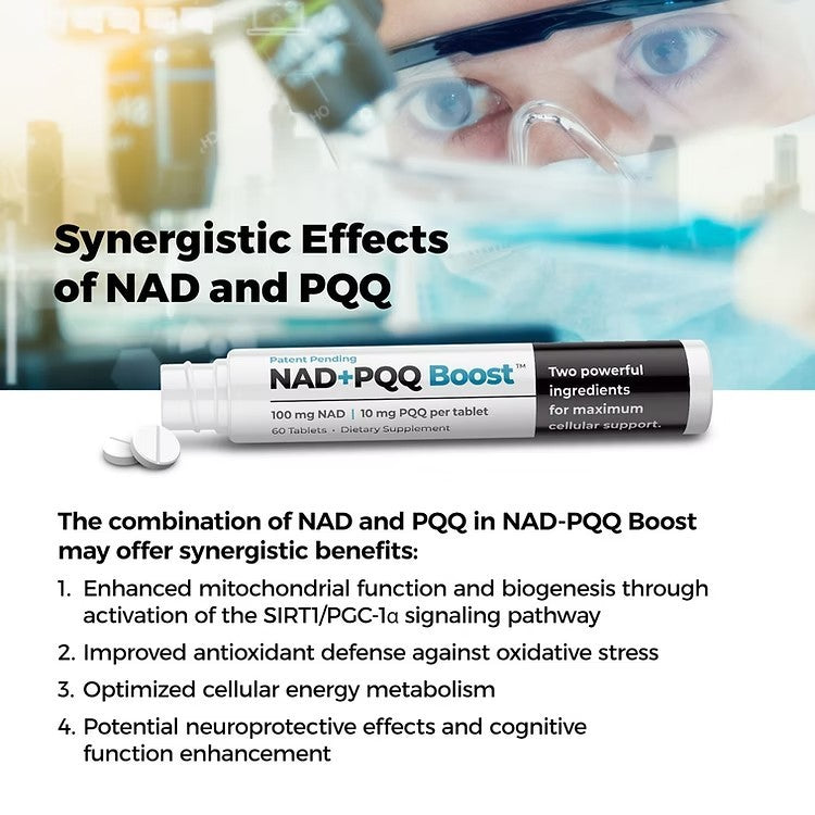 NAD+ PQQ Boost