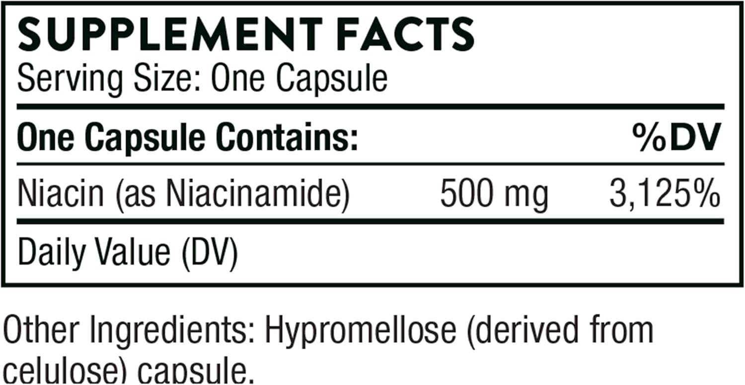 Niacinamide - 180 Caps