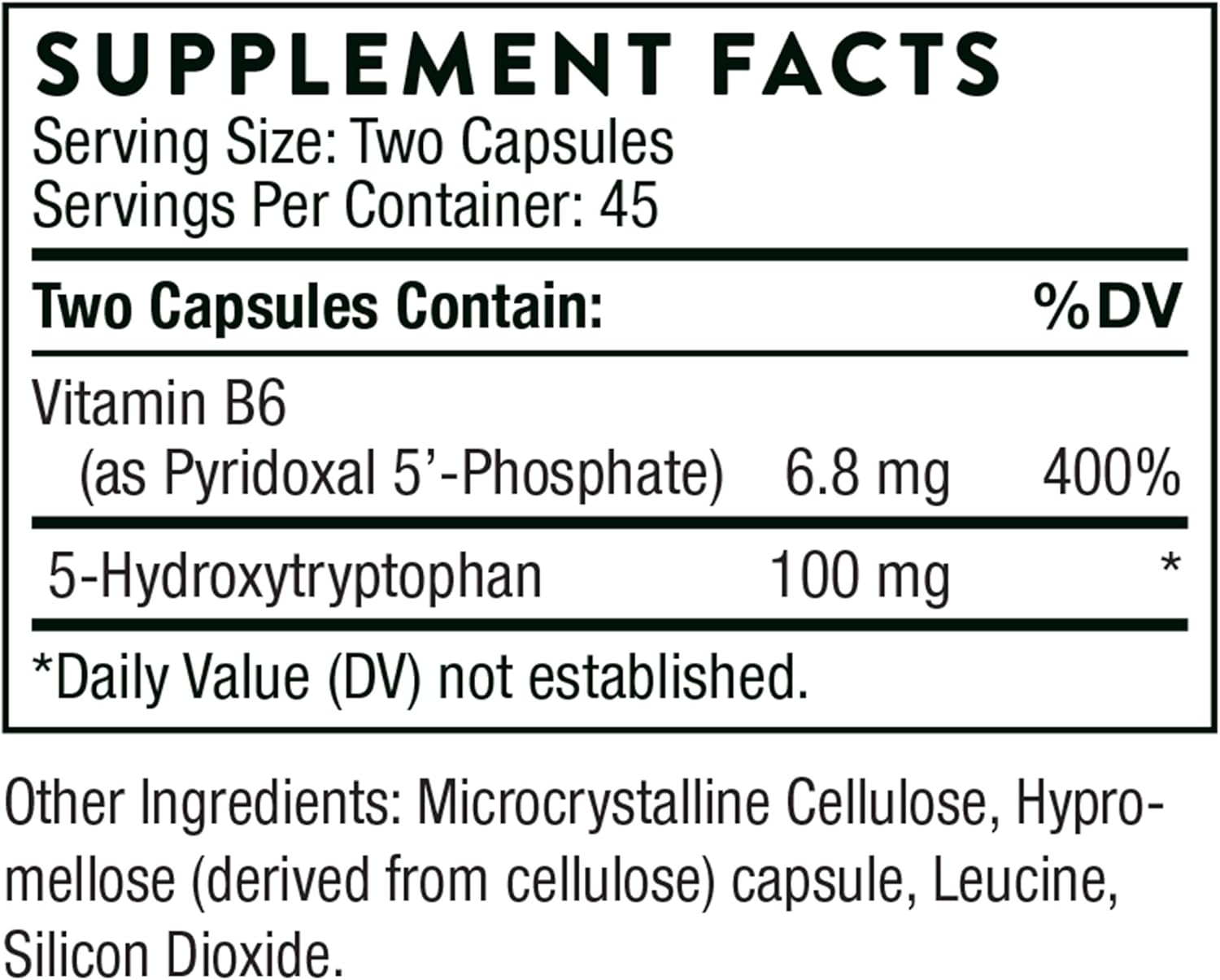 5-Hydroxytryptophan - 90 Caps