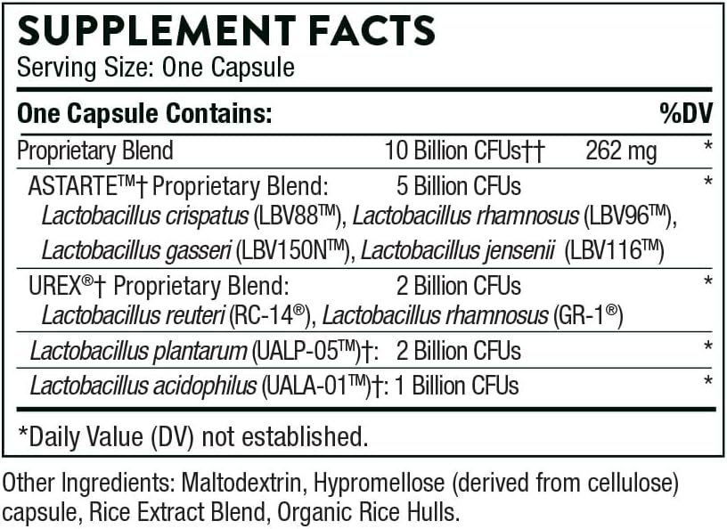Women's Daily Probiotic - 30 Caps
