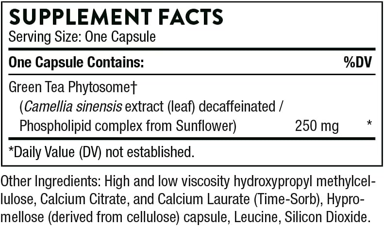 Green Tea Phytosome - 60 Caps