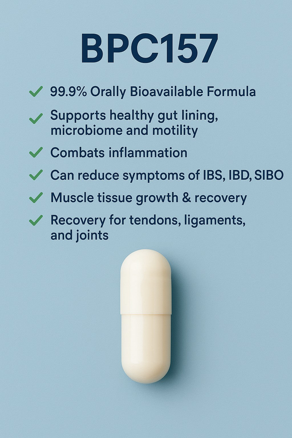 Body Protection Compound (BPC-157) - 60 capsules