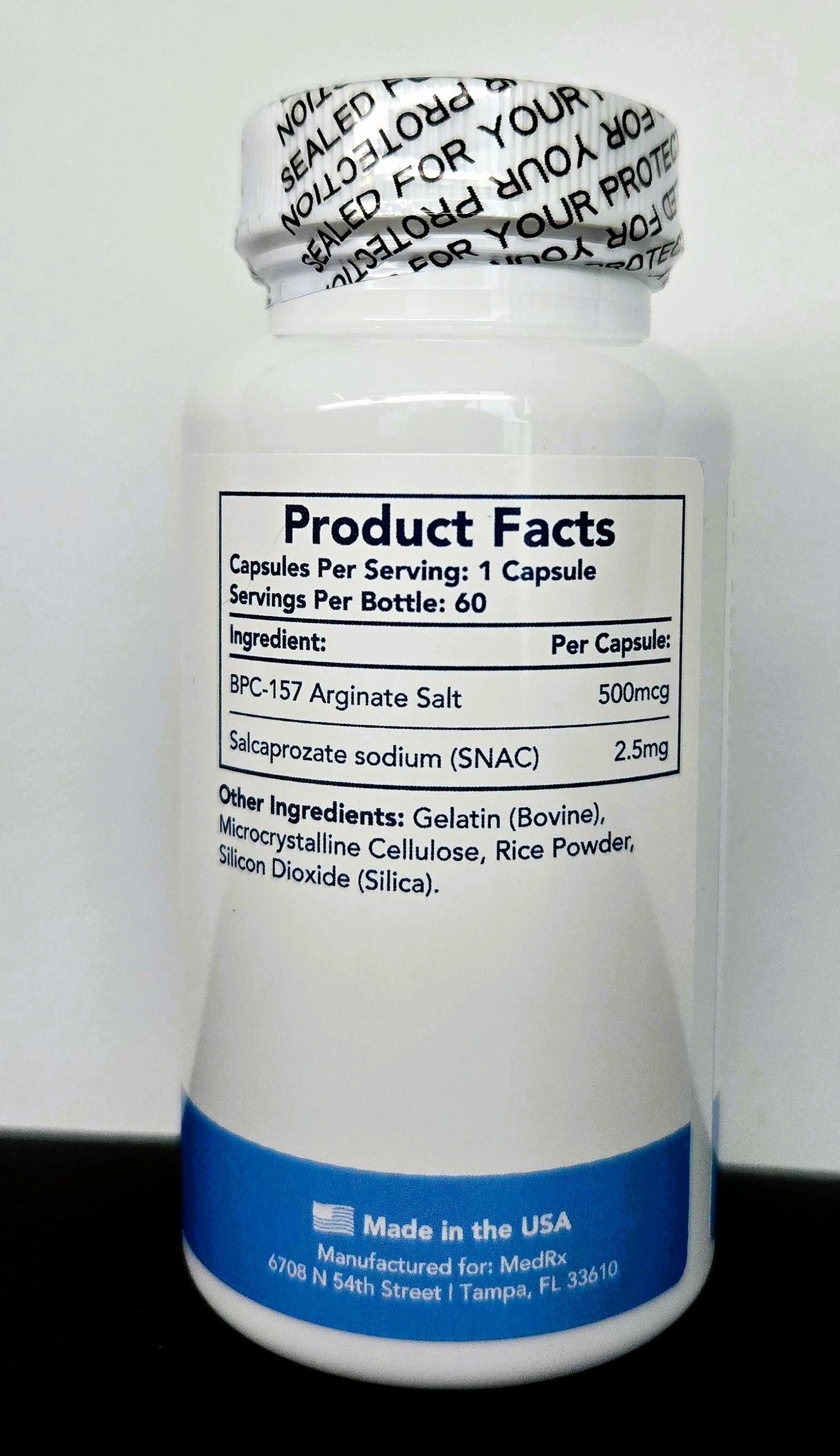 Body Protection Compound (BPC-157) - 60 capsules