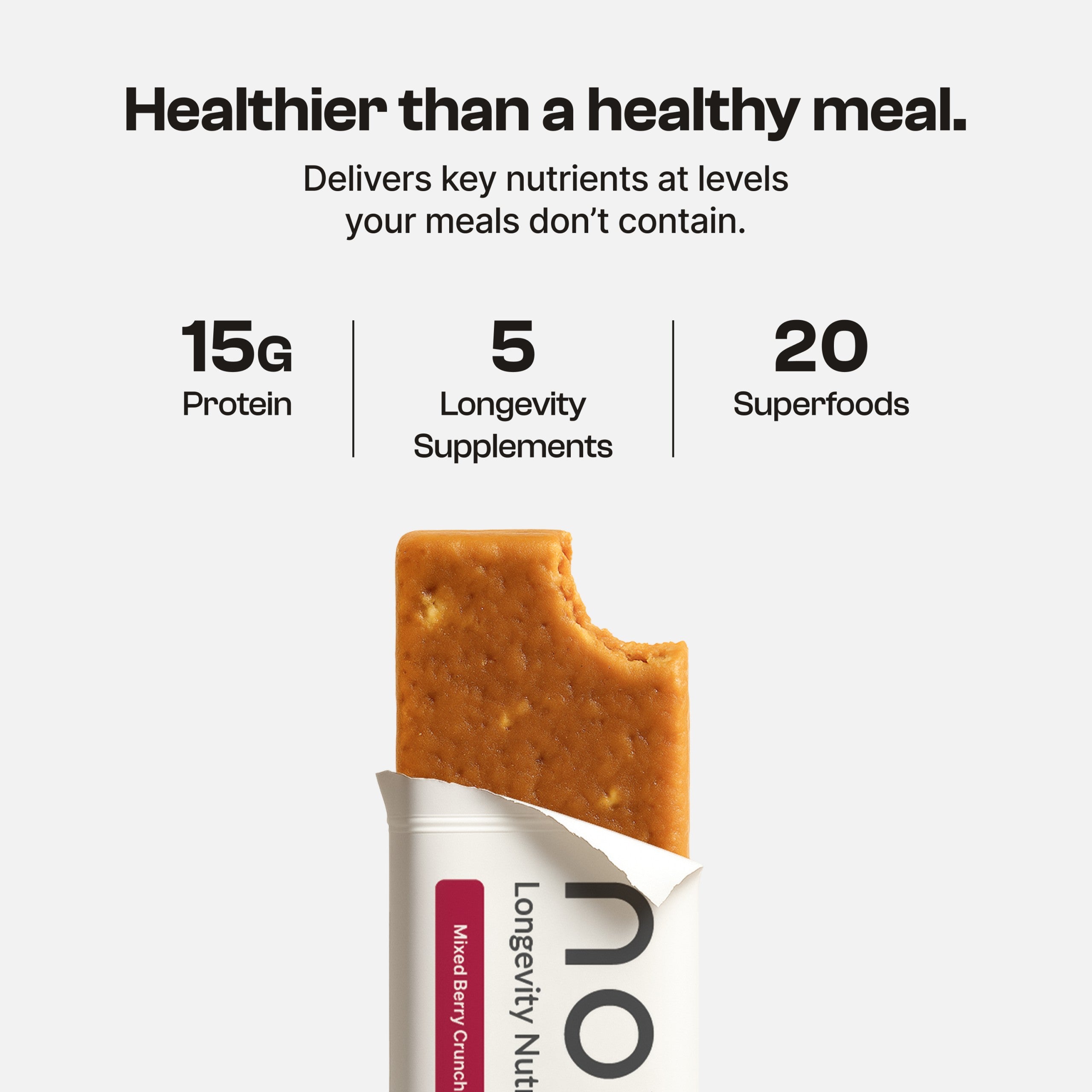 Longevity Nutrition Bars