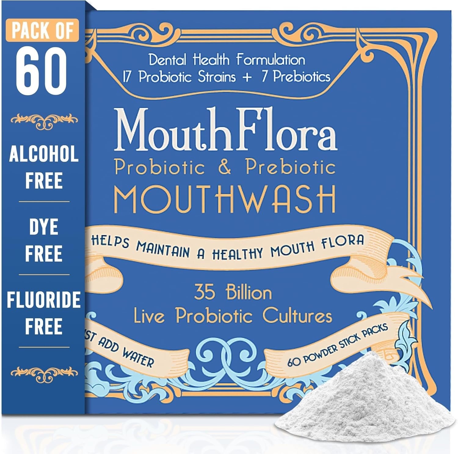 MouthFlora - 60 Powder Stick Packs