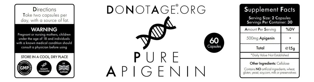 Pure Apigenin - 60 Capsules