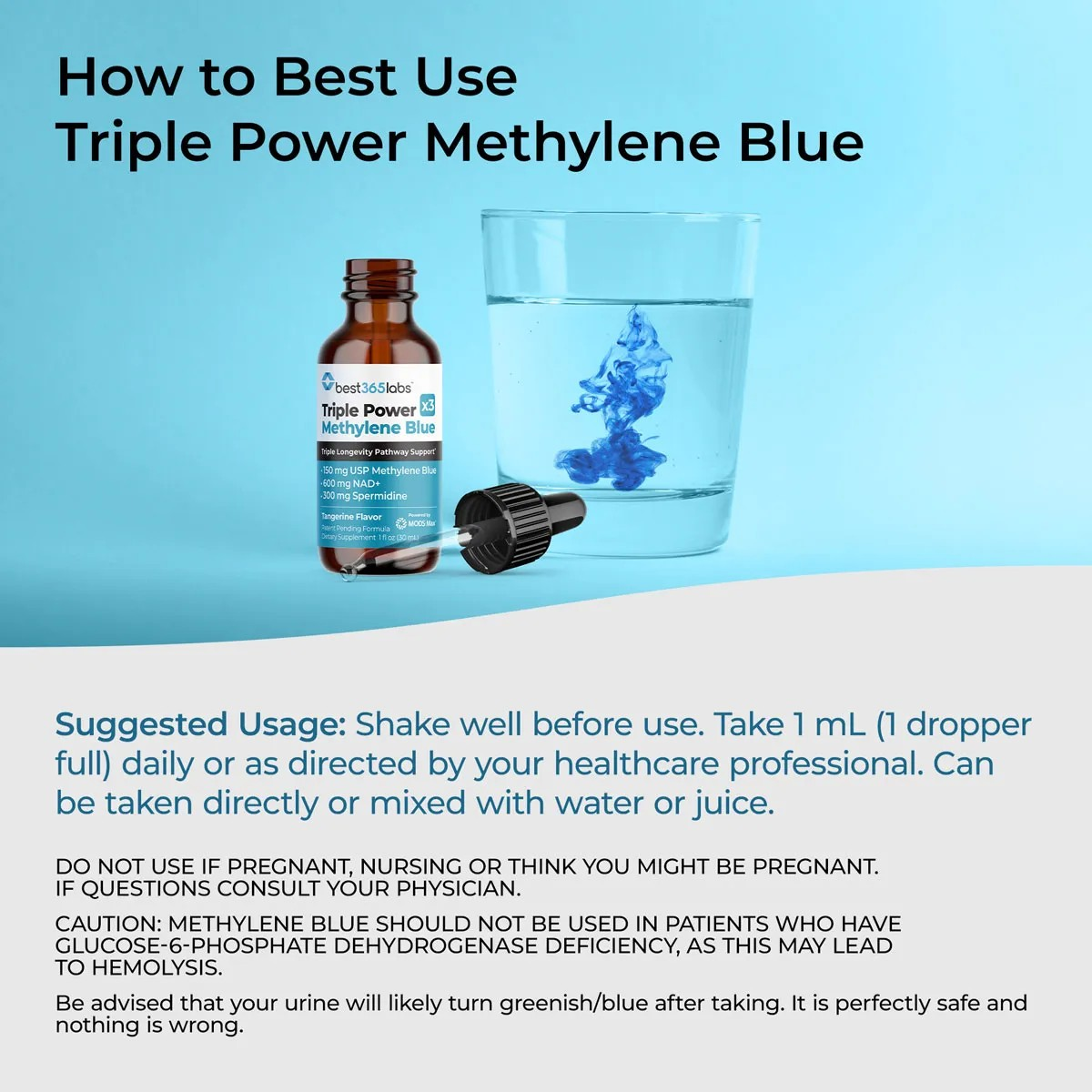 Triple Power Methylene Blue - 30 ml