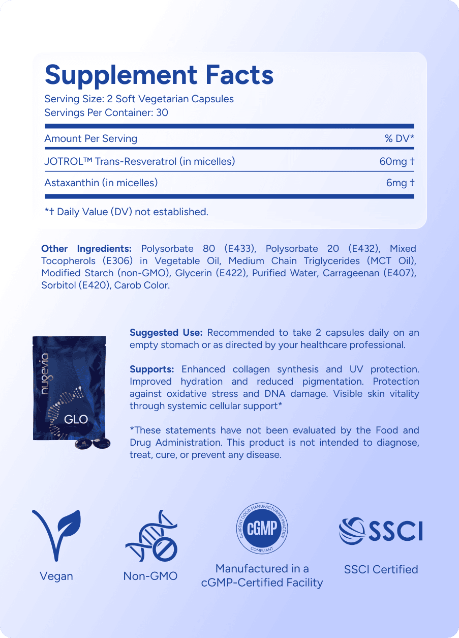 GLO - Skin Vitality - 60 Caps