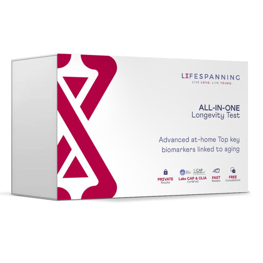 At-Home Longevity Test for 28 Key Biomarkers