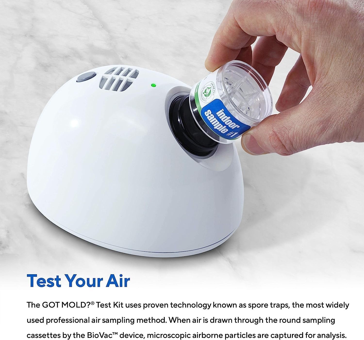 At-Home Mold Test Kit in Air, Complete Test Kit