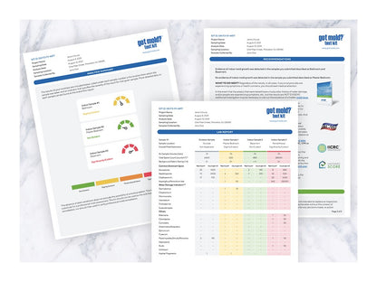 At-Home Mold Test Kit in Air, Complete Test Kit, 1 Room