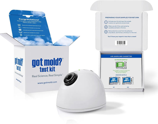 At-Home Mold Test Kit in Air, Complete Test Kit, 2 Rooms