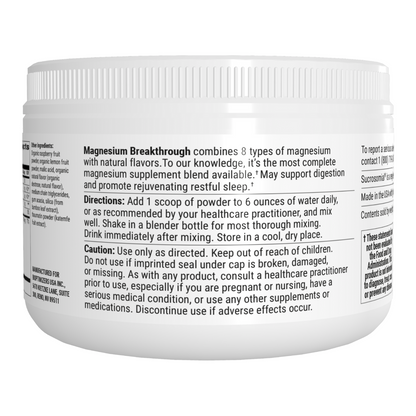 Magnesium Breakthrough  Fruit Punch