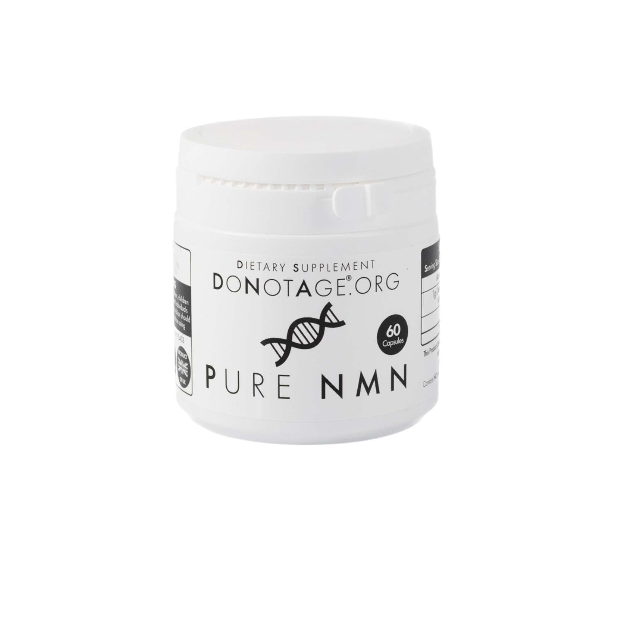 Pure NMN  500mg, 60 capsules