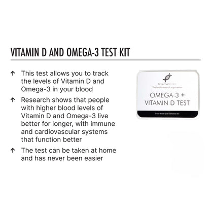 Vitamin D & Omega-3 Test Kit