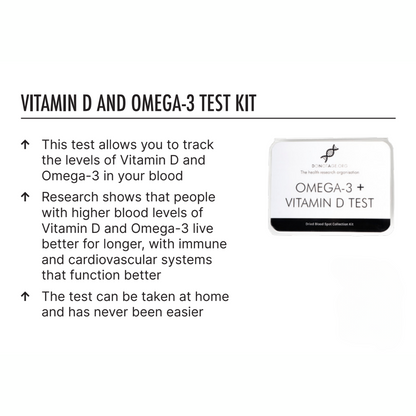 Vitamin D & Omega-3 Test Kit