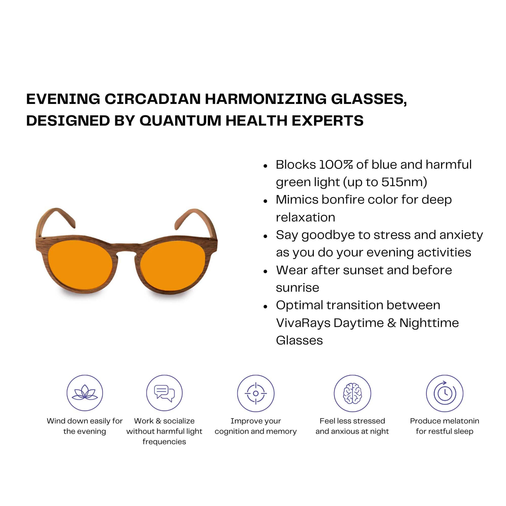Sunkist Evening Blue Light Blockers